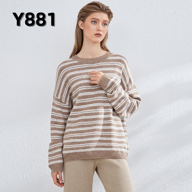 Women Knitted Turtleneck Cashmere Sweater